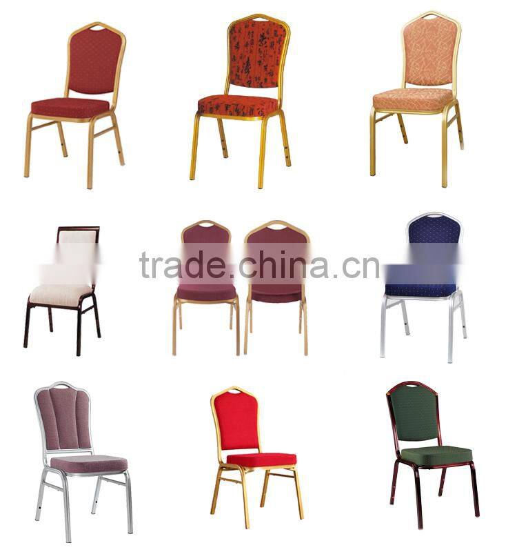 stack steel quality banquet chair used in hotel