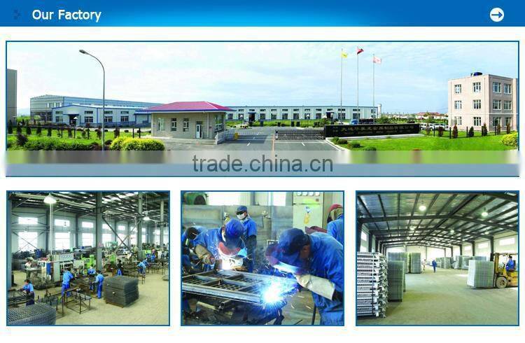 Industrial galvanized mesh cage for wine storage