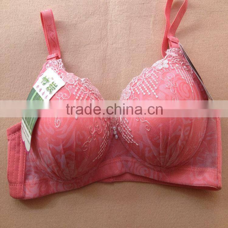 1.5USD 34-38B Cup High Quality Adjustable Fashional Ladies Push Up Sexy Bra(gdwx219)