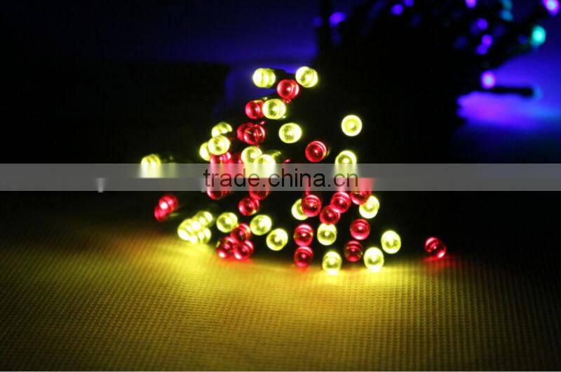 Best Selling 22m 200 LED Solar Christmas String Light for Outdoor, Gardens, Homes, Christmas Party Pink