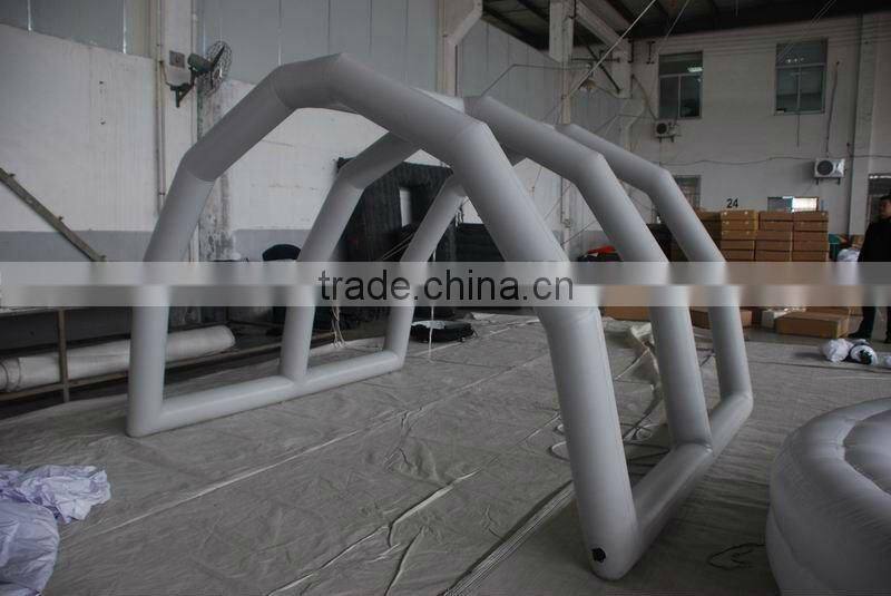 Hypalon/PVC CE Aluminum floor 300 Inflatable tent