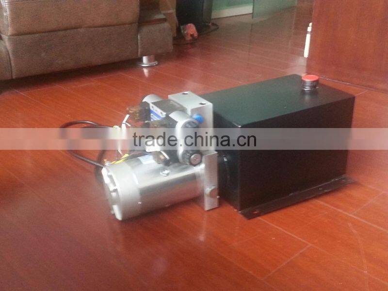Low price high quality 12V DC portable hydraulic power pack unit