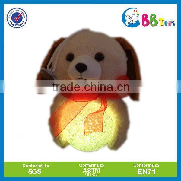 Stuffed plush teddy bear/LED teddy bear