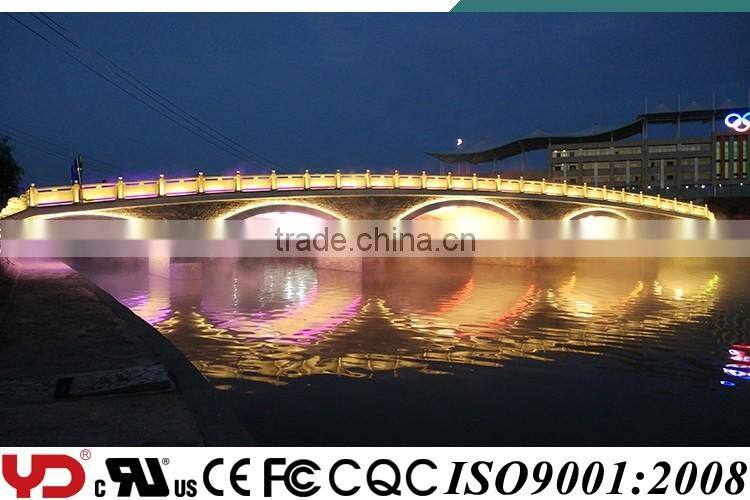 IP68 V-0 high powrer bridge LED wall washer with patented CE UL certification
