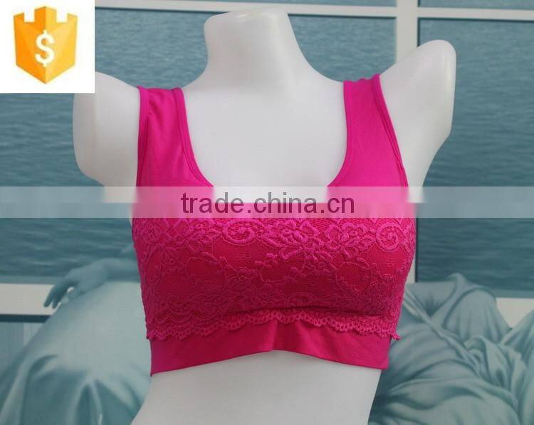 The High Quanlity Wholesale Sexy Push-up Padding Lace Bra Full Cup Breathable Lady Bra