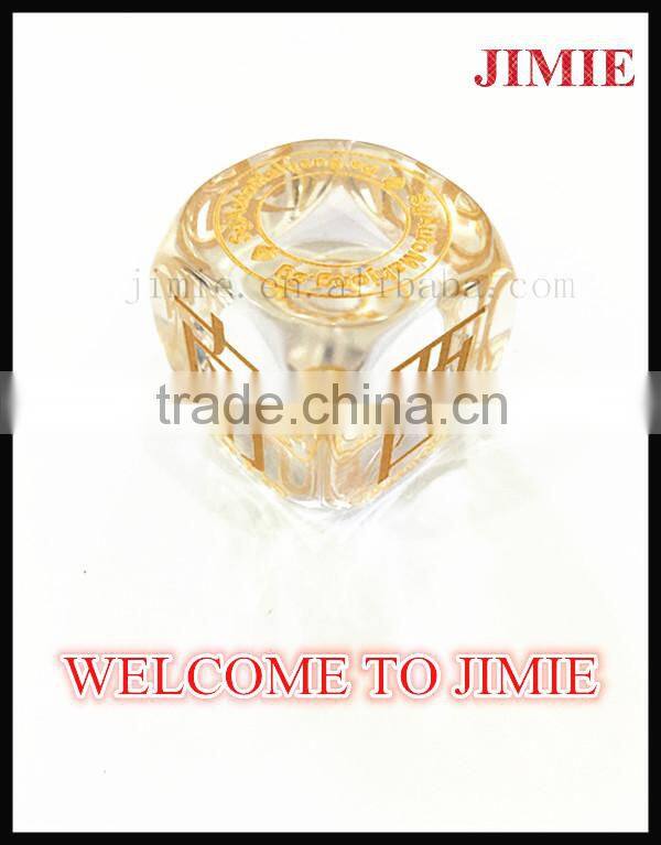 150mm custom acrylic 6 sided big dice