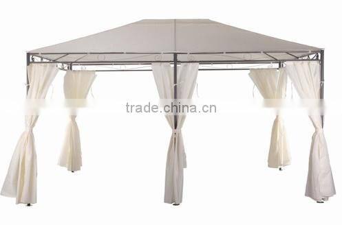 High quality patio beach commercial waterproof family camping wrought iron gazebo