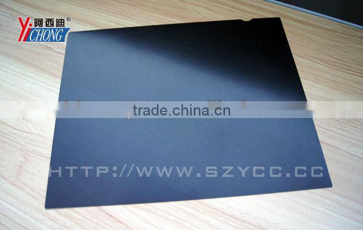 No Bubbles Cheap Price For 20"(16:9)(449mm*o255mm) Lcd Privacy Screen Protector Filter For Lcd Screen