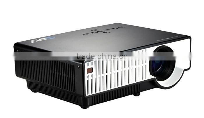 High Quality 2800 Lumens 72-150" 3D Home Theater Portable Projector Movie Projector For Education+Entertainment