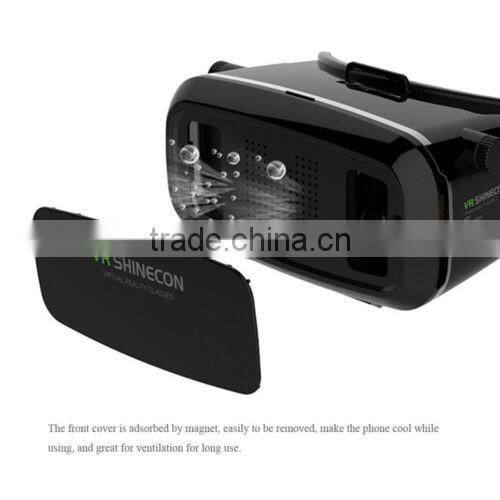 New VR Shinecon Virtual Reality Headset 3d Vr Glasses for 4~6 Inch Smartphones