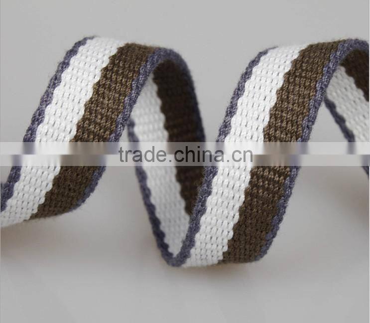 1.4cm mixed color polyester webbing, 1 inch Nylon Webbing for Beach Chairs