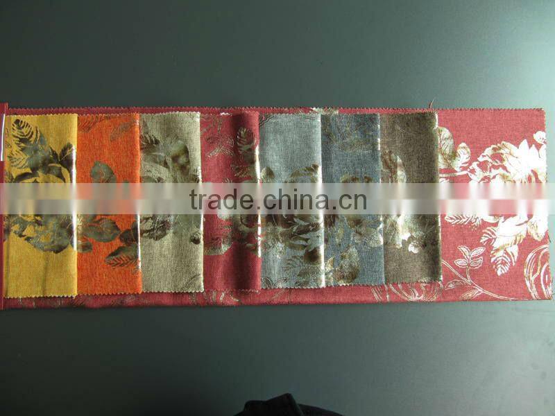 HX02005 home textile bronzing cusion fabric