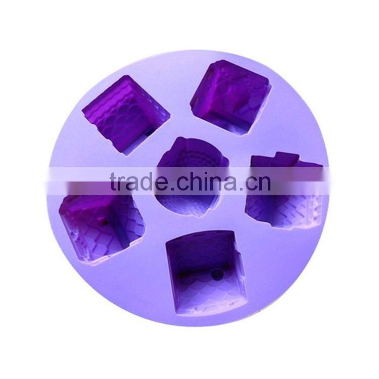 Silicone mold decoration