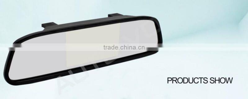 Night vision car rear view system with 2 video inputs