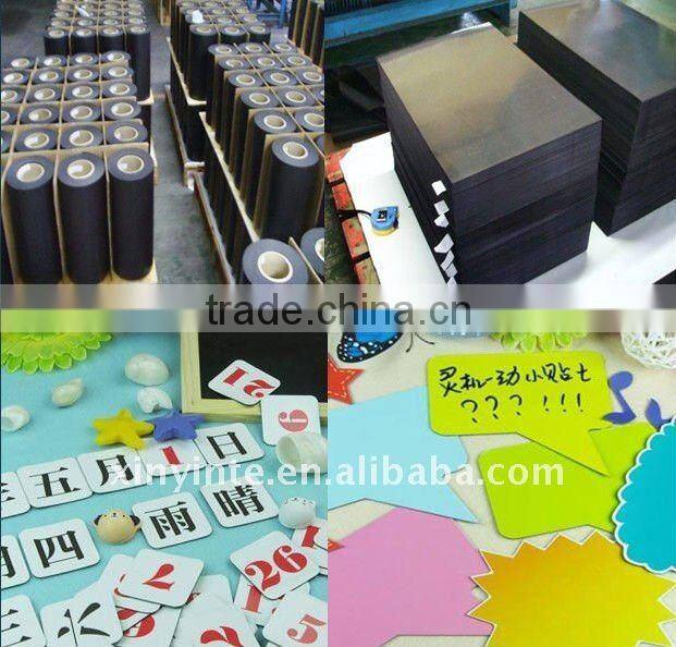 Magnetic rubber sheet for teaching,advertise