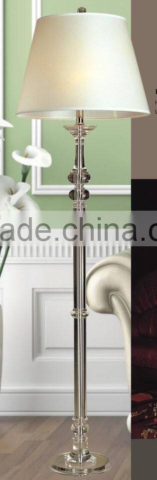 CE/UL/SAA crystal column floor lamp crystal base FL21211