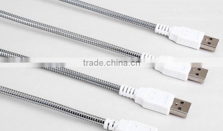 Ultra Bright USB 28 LED 28LED Light Lights Lighting Powered Flexible White Reading Lamp for Laptop Power Bank Mobile Charger Com