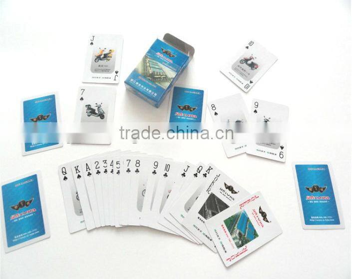 OEM Customized Advertising Playing Cards / Poker
