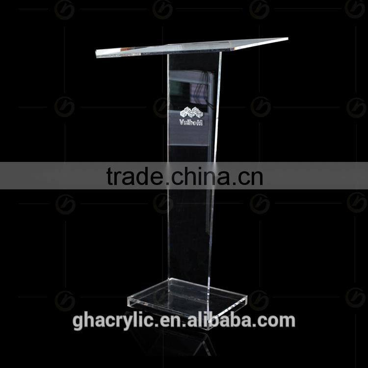 YZ-0025 Famouns brand show celebration professional acrylic modern design crystal podium