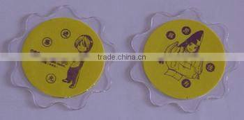 High quality clear acrylic coasters,coffee cup mats,drink coasters