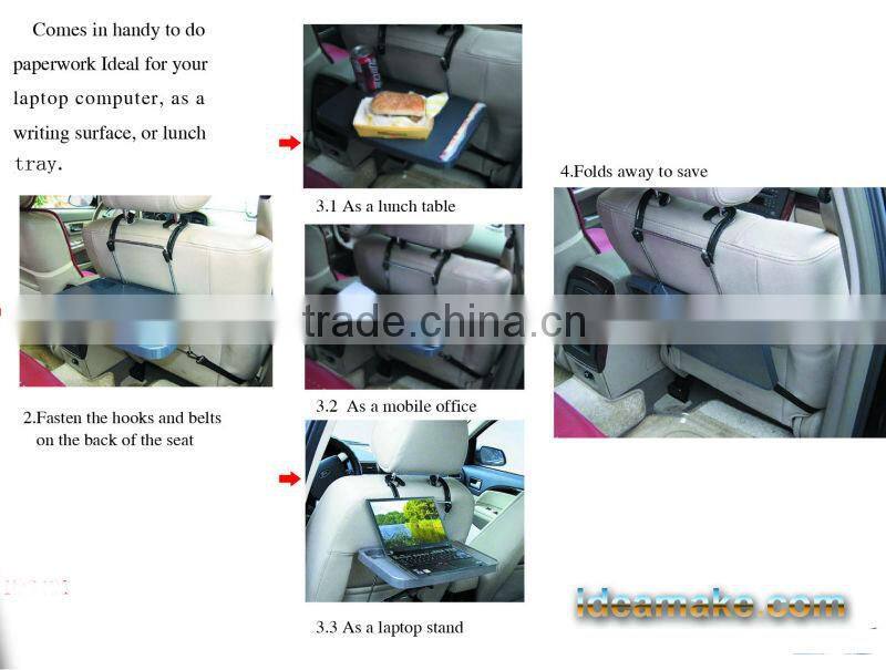 Portable Travel Laptop Table Notebook Table Portable Car Desk Auto backseat Tray