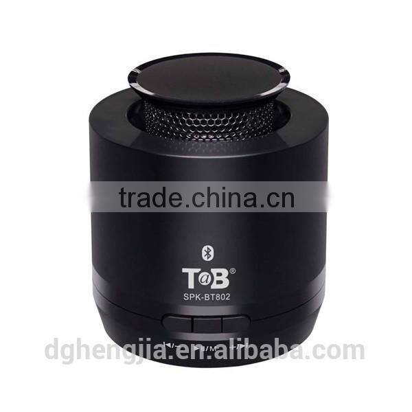 Portable mini music bluetooth speaker with rechargable battery from China manufacturer
