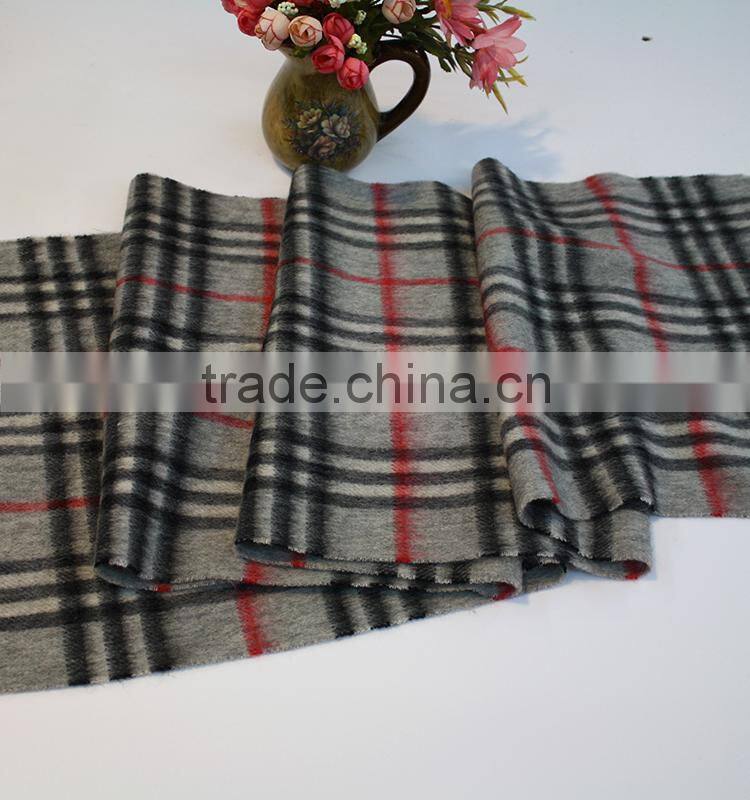 cotton man plain tartan scarf tartan scarf for man