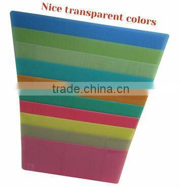 PP Sheet with many colors and customized sizes