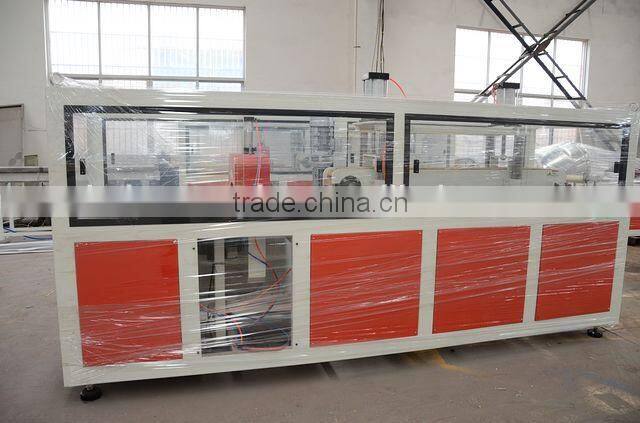Conical twin screw PVC door board/window board extrusion line