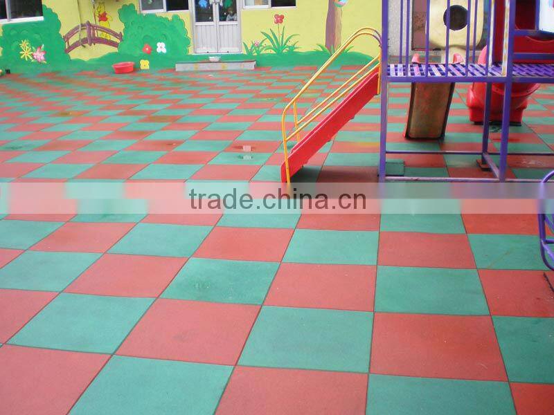 Rubber Tile making machine recyling tile roduction line with ce mark
