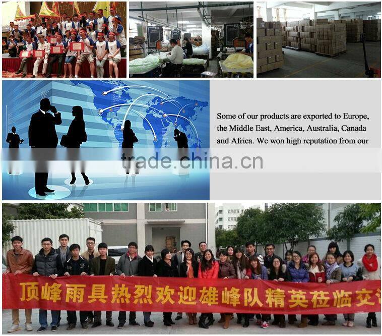 High quaity coffee garden line umbrella in China made