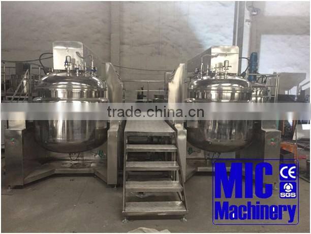Micmachinery high efficiency emulsion manufacturing process toothpaste making machine microfluidics homogenizer