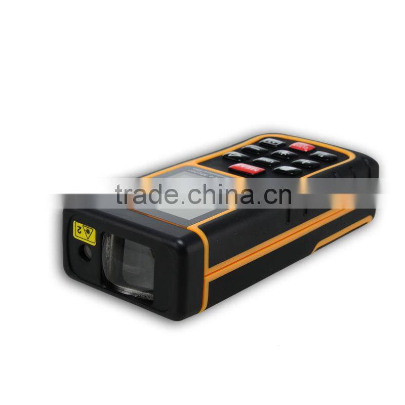 Area Volume Measurer Range Finder Accuracy 2mm 80m/262ft Laser Distance Meter