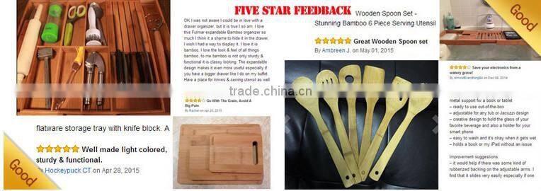 Bamboo desktop organizer office supply organizer caddy Homex-BSCI Factory