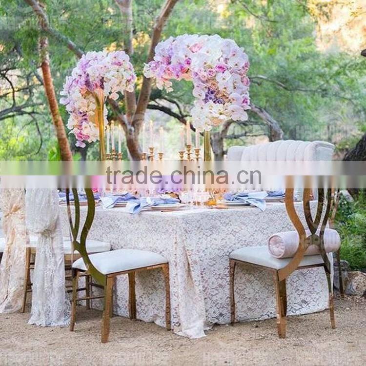 hotel commercial stainless steel banquet chairs,commercial gold chairs