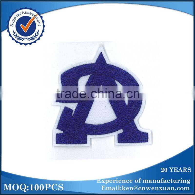 PROFESSIONAL FACTORY SUPPLY Custom cheap chenille patch