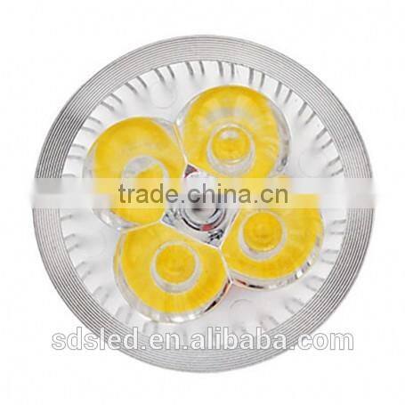 LED spotlight LED Spot Light MR16 4W Warm White high power spotlight DC12V