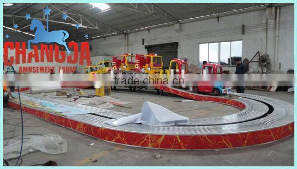 Shopping mall outdoor play kiddy ride climbing cars