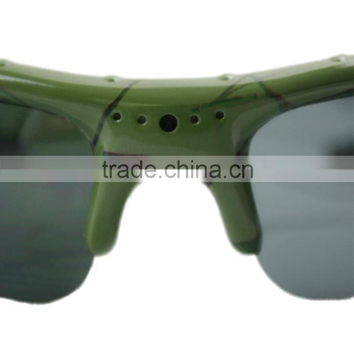 New Digital Camo Sports HD Video Camera Sunglasses DVR Glasses camcorderJVE3107A-1