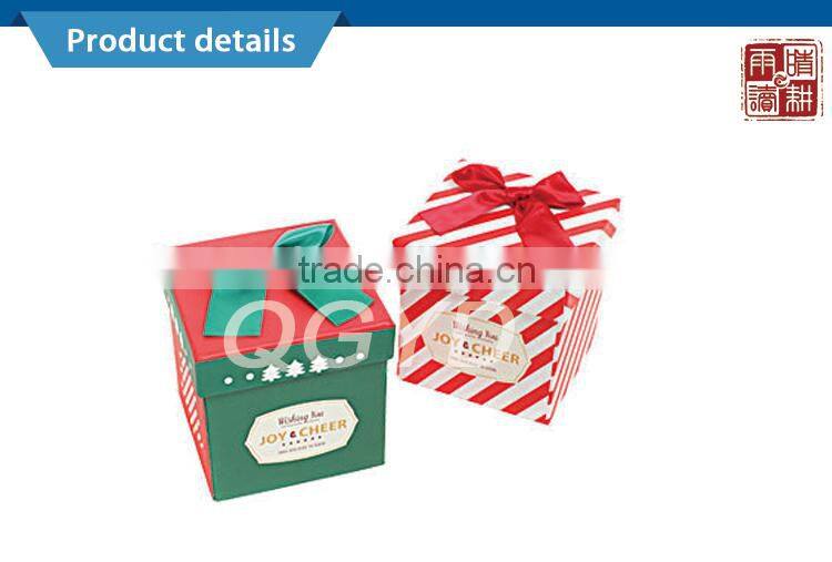 manufacturer custom logo small gift box packaging