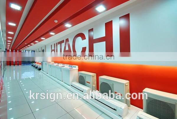 acrylic wall mount sign holder,acrylic stainless steel backlit 3d sign