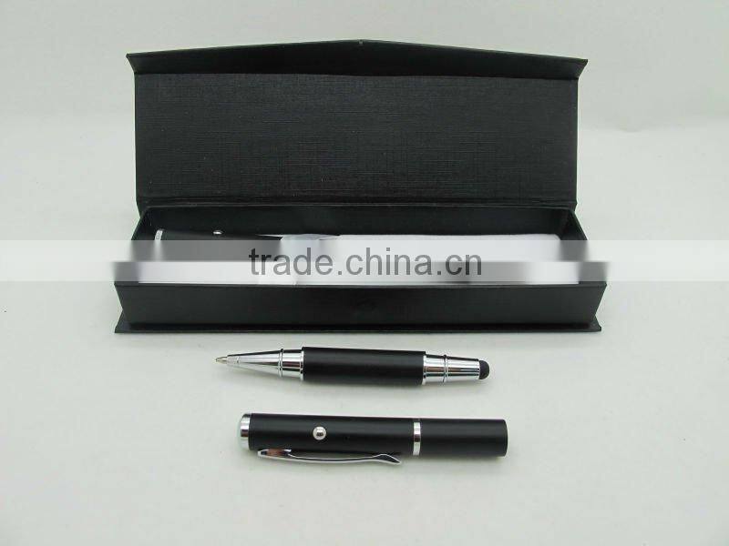 3 in 1 ball pen and laser pointer stylus pen for iPad