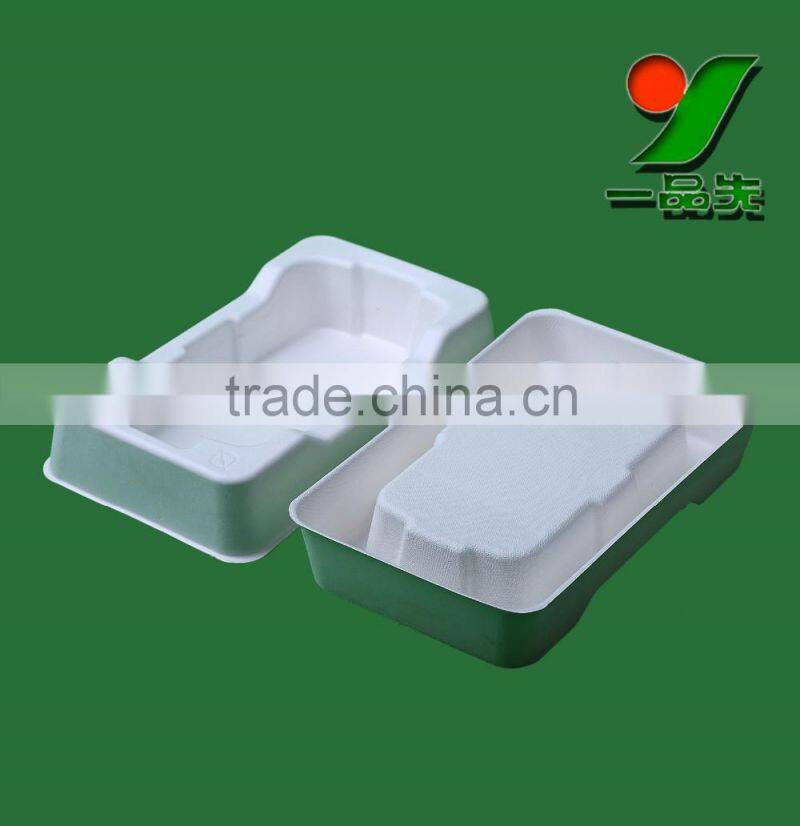 Customized high-end environmental Biodegradable Sugarcane Bagasse Pulp Bracelets Packaging
