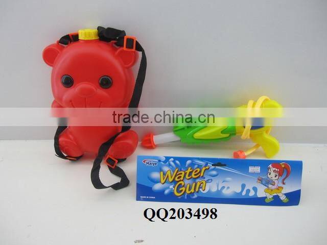 Plastic kids backpack water gun