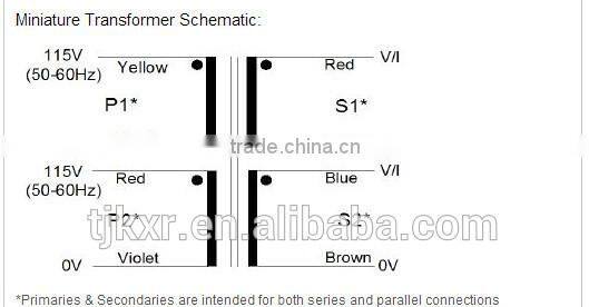 Miniature Open Style Toroidal Step Down Transformer, Transformer from 220V to 12V, 220V 24V Transformer with CE RoHS Approved