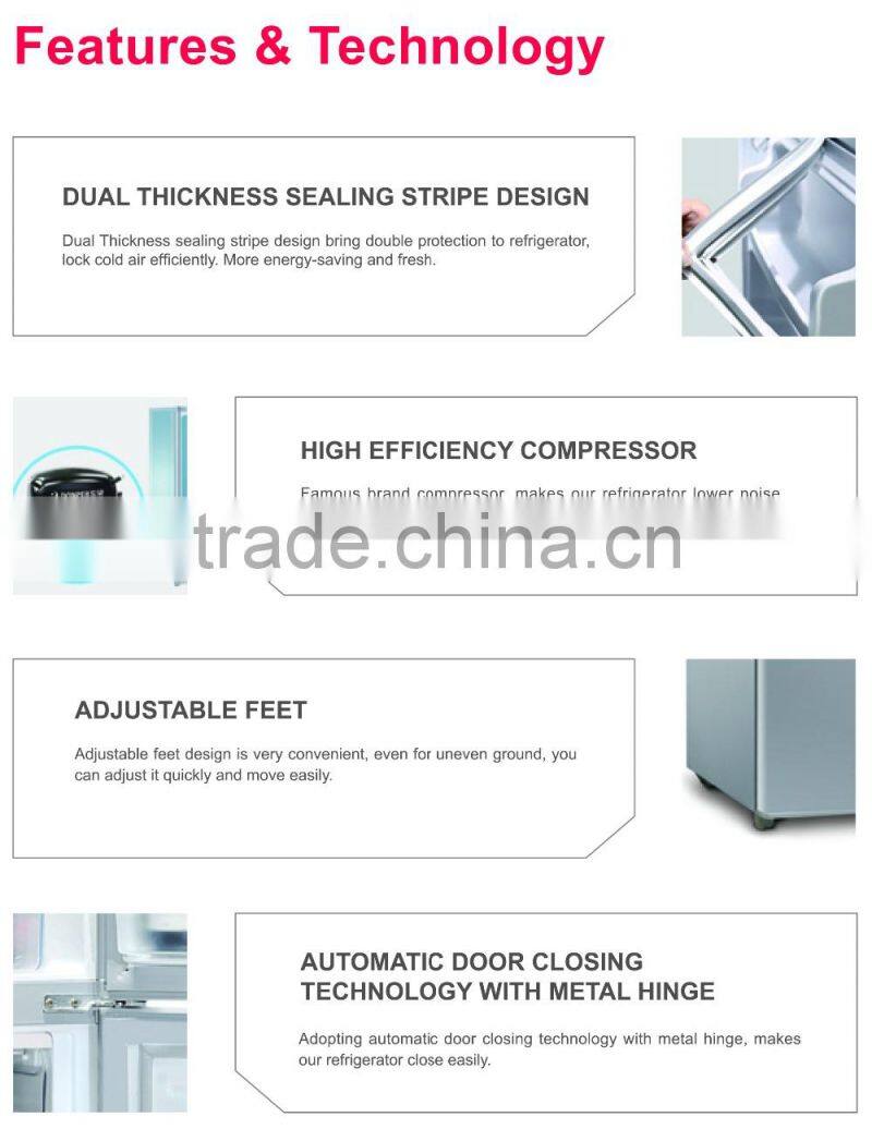 BCD -603 Energy-efficient side by side refrigerator