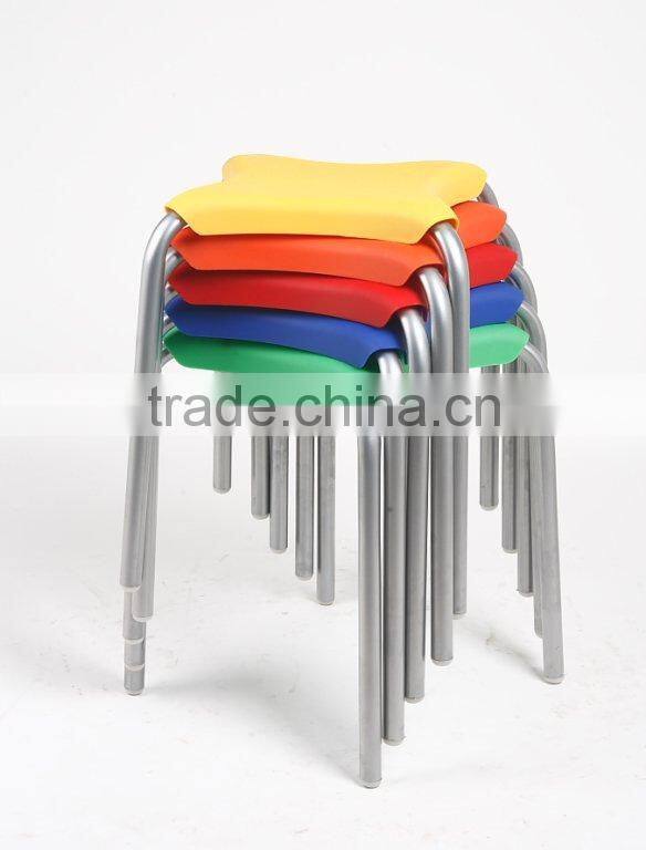 Plastic Round Commercial Stacking Stool (1068A)