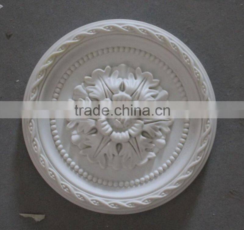 High quality pu ceiling medallions / cornice for home decortation