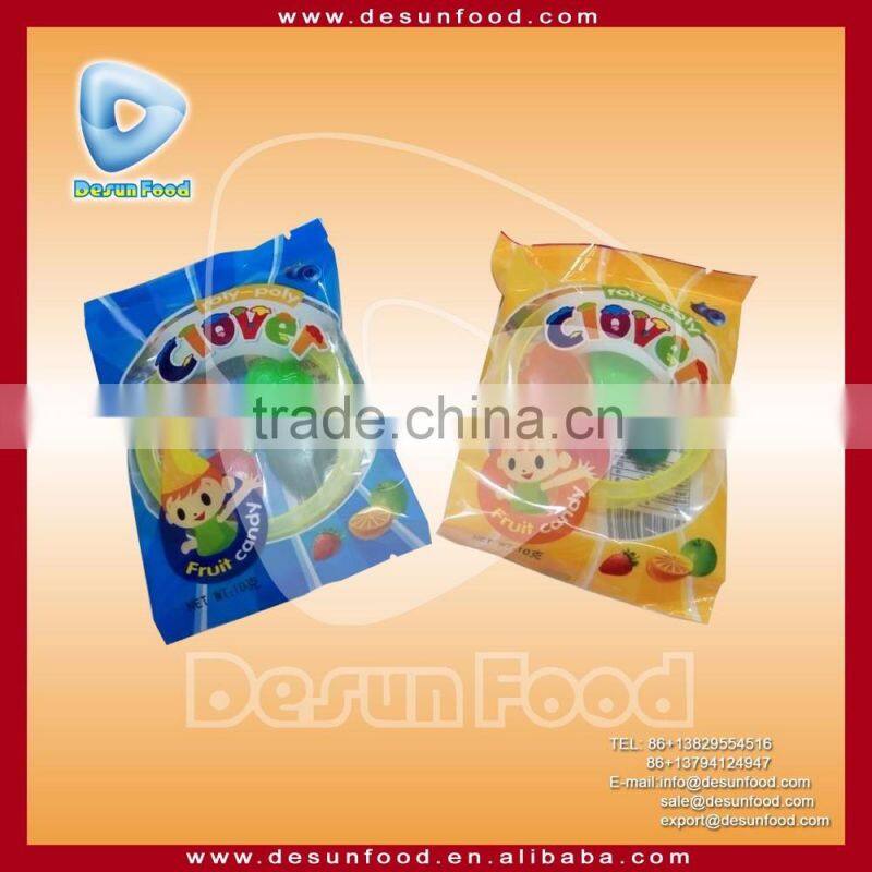 2016 new item funny clover roll candy toy