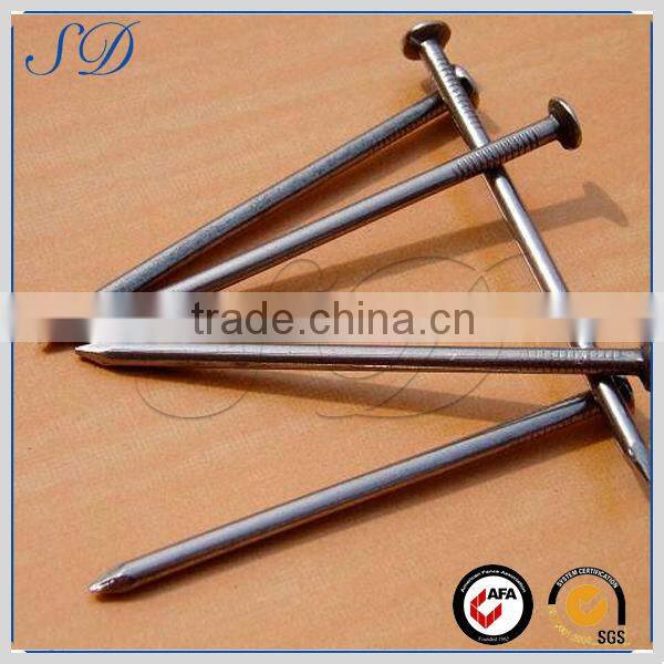 Competitive price guaranteed quality stainless steel concrete nail